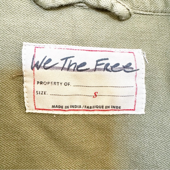 Free People We The Free Arya Utility Jacket - Picture 9 of 9